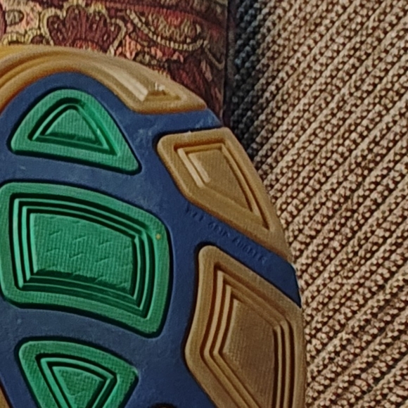 Men's Olukai Mio Li Blue/Green/Brown Casual Mesh Sneaker Slip-Resistant Size 10 - Picture 12 of 13